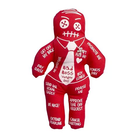 Abusive manager voodoo doll